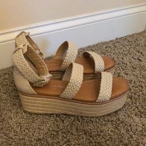 Chinese Laundry Espadrille Wedge Sandal - Never worn